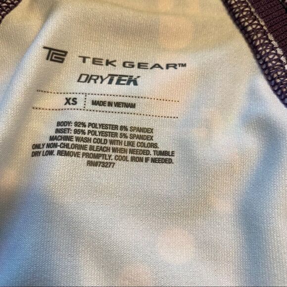 Tek Gear New With Tags 1/4 Zip Athletic Top - Picture 5 of 10